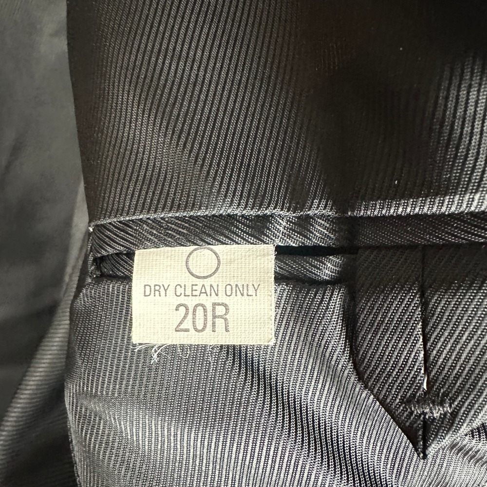 Vintage Orvis Black Blazer Mens 20R Tailored in USA Classic Sport Coat - Picture 3 of 9